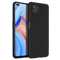 Avizar Coque Oppo Reno 4Z Protection Silicone Gel Flexible Fine Légère Noir