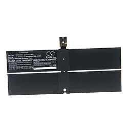 vhbw Batterie remplacement pour Microsoft DYNK01, G3HTA036H pour ordinateur portable Notebook (5900mAh, 7.57V, Li-polymère)