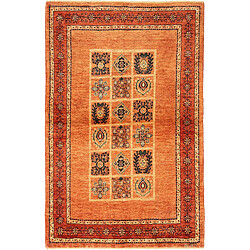 Vidal Tapis de laine 169x111 rouge Kashkuli