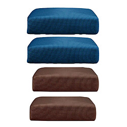 4pcs canapé futon housse de coussin divan housse protecteur taille s