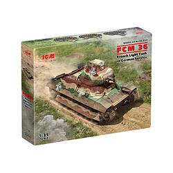 Icm Maquette Char Fcm 36 French Light Tank In German Service