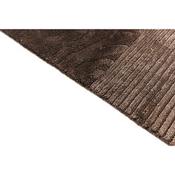 Vidal Tapis de laine 150x79 brun Darya pas cher