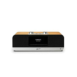 Avis Roberts - système Audio Blutune300 - Radio FM, Bluetooth, CD, USB, Double Alarme, amplificateur de Basses, égalisateurs, stéréo, Streaming, télécommande, Garantie 2 Ans - Cerisier