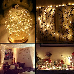 Acheter Wewoo Guirlande pour Partie / Vacances, Longueur: 2m, DC 6V 6 PCS 20 LEDs 2700-2900K Étanche Fil de Cuivre Starry String Light Rope Fée Lumière Blanche Chaude