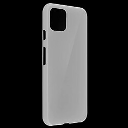 Avizar Coque Google Pixel 4 Silicone Gel Flexible Résistant Ultra fine Blanc givré pas cher