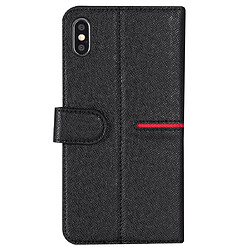 Avis Wewoo Housse Coque Pour iPhone XR GEBEI Etui de protection en cuir à rabat horizontal avec supportlogements cartesportefeuille et cadre photo Noir