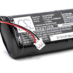 vhbw Li-Ion batterie 2400mAh (7.4V) pour lecteur de DVD portable comme Sony 4/UR18490