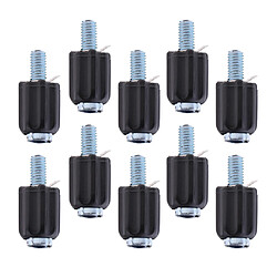 Acheter 10pcs Régleurs Vis De Dérailleur Vélo Câble De Frein Ajuster Boulon M5x 25mm