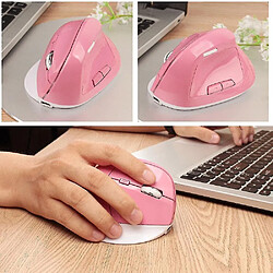 Universal Souris sans fil ergonomique 1600DPI USB rechargeable 2,4 GHz souris verticales optiques