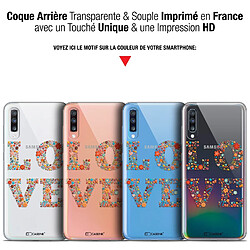 Avis Caseink Coque Pour Samsung Galaxy A70 (6.7 ) [Gel HD Collection Summer Design Love Flowers - Souple - Ultra Fin - Imprimé en France]