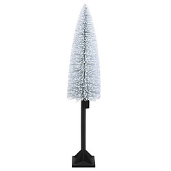 Un sapin de Noël lumineux enneigé avec des lumières / Sapin de Noël 25 LED, 120 cm