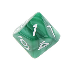 Acheter 20 pièces dix faces dé matrices d10 pour d u0026 d rpg jeu de fête mtg jouet vert et bleu