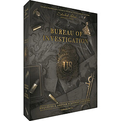 Jeu d'ambiance Asmodee Bureau of Investigation Enquêtes à Arkham