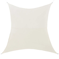 Voile d'Ombrage Lerma Rectangulaire Beige 2 x 3 m [en.casa]