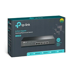 TP-Link TL-SG1008 commutateur réseau Non-géré Gigabit Ethernet (10/100/1000) Noir