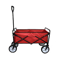 Monstershop Chariot Pliable de Jardin – Rouge