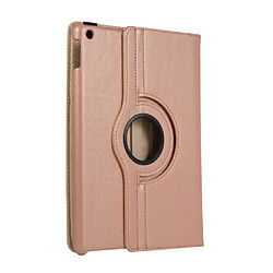 Avis Etui en PU litchi avec support or rose pour votre Apple iPad 10.2 (2019)