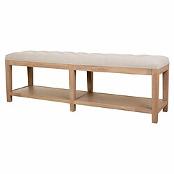 Banquette Alexandra House Living Gris Crème 38 x 51 x 150 cm pas cher