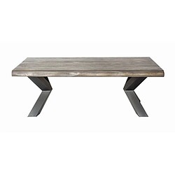 Acheter BOIS & CHIFFONS Table basse rectangulaire 130X70 | Manguier New York