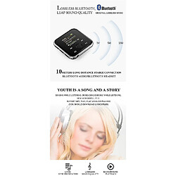 Universal Video HiFi Player Bluetooth Mini Metal (blanc) pas cher