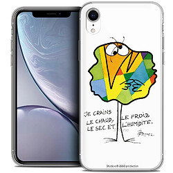 Caseink Coque Housse Etui Apple iPhone Xr (6.1 ) [Crystal Gel HD Collection Les Shadoks ? Design Chaud ou Froid - Souple - Ultra Fin - Imprimé en France]