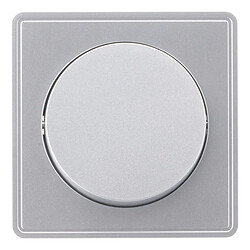 Bouton poussoir 10A en saillie silver - gamme Vulco - Zenitech