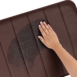 Avis Tapis de Bain Antiderapant Absorbant 40x60cm Marron