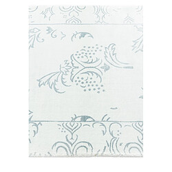 Vidal Tapis de couloir en laine 300x79 bleu Darya pas cher