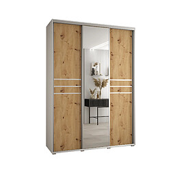 Abiks Meble Armoire Davos 11 À Portes Coulissantes 235,2/170/45 3 Portes