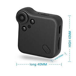 Acheter Wewoo C1S HD 1080P Caméra IP sans fil de sécurité à domicile Surveillance CCTV réseau WiFi Noir