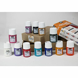 Avis Pebeo Set de 12 peintures base eau porcelaine - 12 x 20 ml