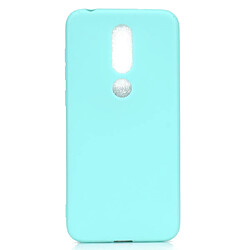 Wewoo Coque Souple Pour Nokia 5.1 Plus Candy Color TPU Case Vert