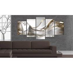 Decoshop26 Tableaux en verre acrylique décoration murale motif Vol d'or 100x50 cm TVA110018