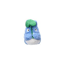 Semic Mon voisin Totoro - Peluche Nakayoshi Medium Totoro with leaf 20 cm