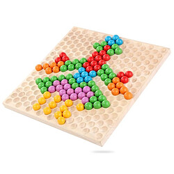 Universal Jouets pour enfants éducation couleur classement jouets en bois main cerveau entrainement perles perles maths jouets jeux pour enfants cadeaux | puzzle