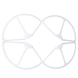 4 Pièces RC Drone Hélice Lame Gardes Cadre Pour Cheerson CX20 Blanc