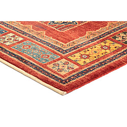 Vidal Tapis de laine 170x110 rouge Kashkuli