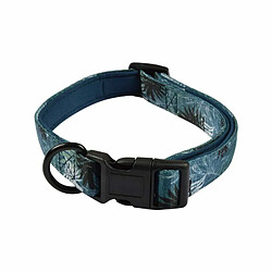 Paris Prix Collier pour Chien Réglable Eden 30-45cm Bleu