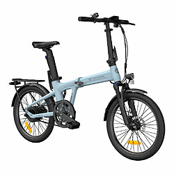 Avis Vélo électrique pliant ADO Air 20 Pro - Moteur 250W Batterie 36V9.6Ah Assisté Autonomie 100KM Freins à Disque Hydrauliques - Bleu