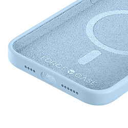 Avis Force Case Coque pour iPhone 15 Plus MagSafe Anti-chute Mate Bleu Pâle