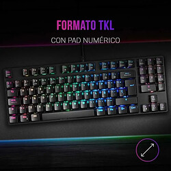 Acheter Clavier pour jeu Mars Gaming MKREVO PRO LED RGB