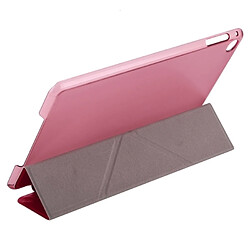 Wewoo Housse Étui Coque Etui en cuir de couleur unie avec support pour iPad Mini 2019 rouge pas cher