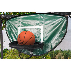 Habitat Et Jardin Panier de basket universel pour trampoline Loopy - Vert