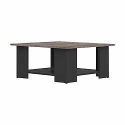 Avis Table basse SQUARE 67 X 67 - noir et béton - TEMAHOME