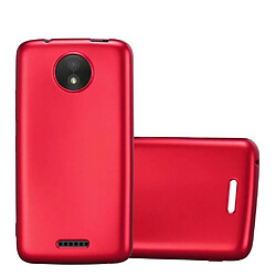 Cadorabo Coque Motorola MOTO C Etui en Rouge