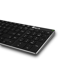 Teclado Inalámbrico por Bluetooth NGS Fortune-BT/ Gris pas cher