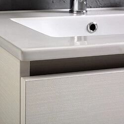 Avis Kiamami Valentina Meuble Salle de Bain 60 cm Portes Blanc Victoire Forest