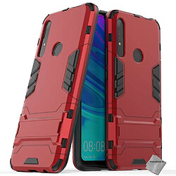 Htdmobiles Coque rigide anti choc pour Huawei P Smart Z + film ecran - ROUGE