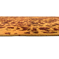 Avis Vidal Tapis de laine 137x94 orange Vintage Royal