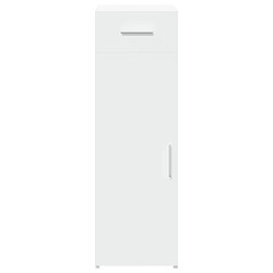 Avis vidaXL Buffet blanc 30x42,5x93 cm bois d'ingénierie